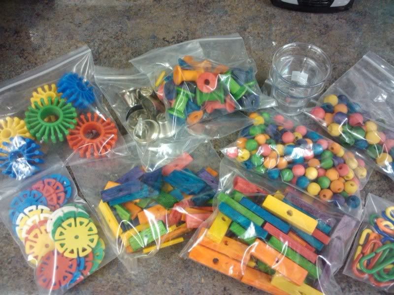 Got an order from make your own bird toys avian avenue parrot forum